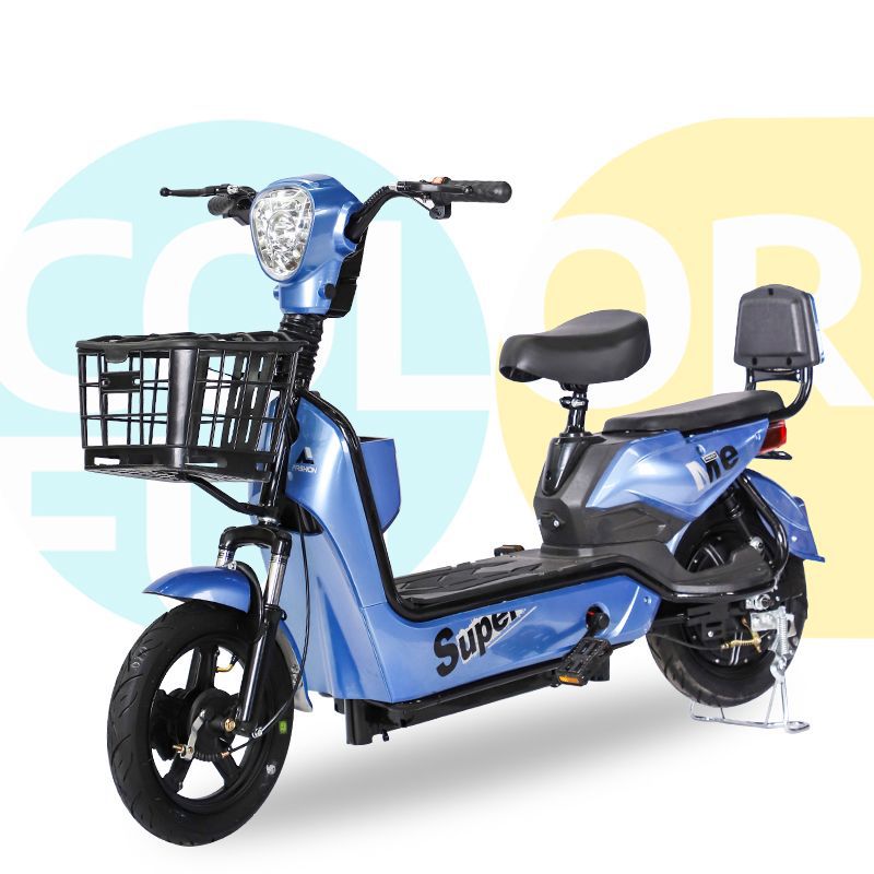 Manufacturer's In-Stock Foreign Trade Electric Vehicles, Cross-Border Transportation, Adult Small Electric Bicycles, Brazilian Two-Person Battery Bikes