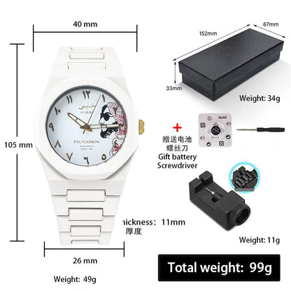 2026 Watches for Men, High-End Waterproof Women's Watches, Popular in Southeast Asia and the Middle East, Plastic Men's Quartz Watches Wholesale