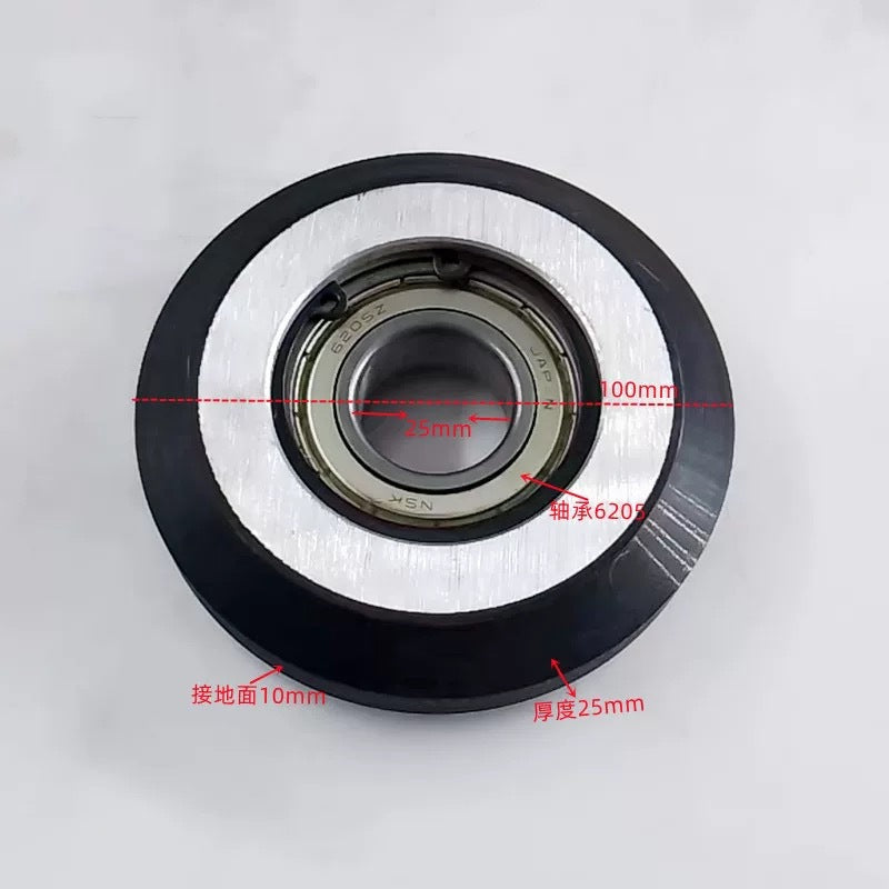 Schindler Elevator R3 Roller Guide Shoe Guide Shoe Wheel 100*25*6205/150*30*6201 High-Speed Elevator Accessories