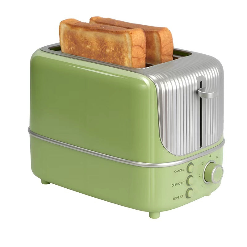 Household Toaster Durable Quick-Baking Automatic Pop-up Toast Sandwich Steamed Bread Breakfast Machine