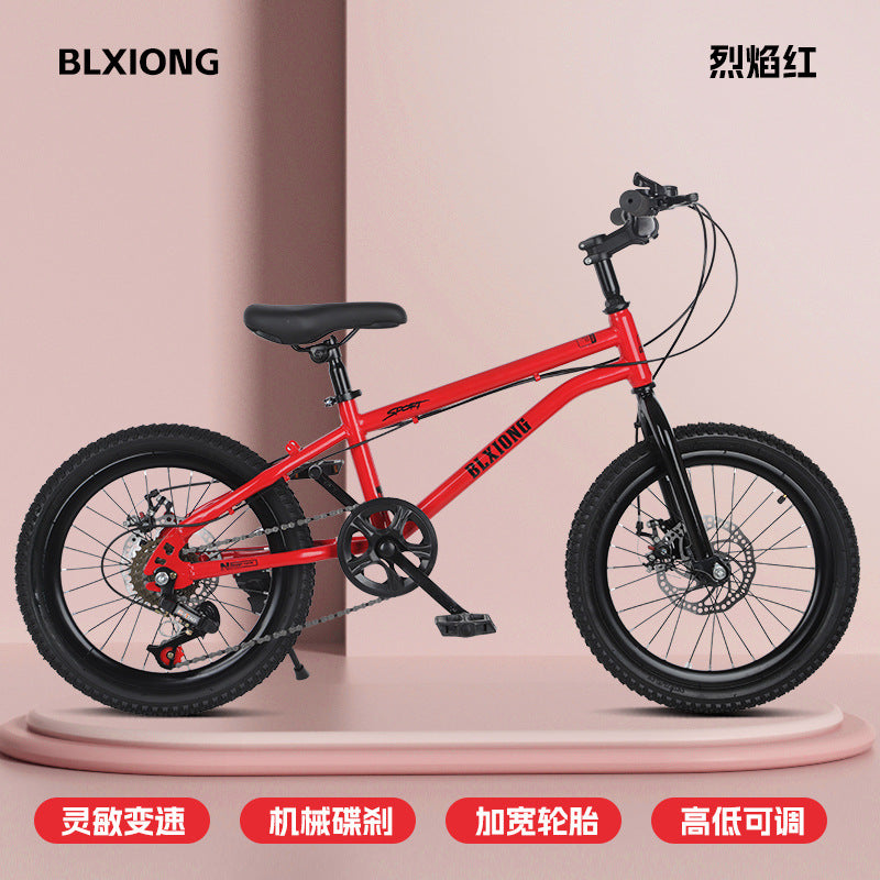 Mountain bike children's bicycle student car 18-20-22 inch road bike variable speed big boy mountain bike