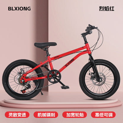 Mountain bike children's bicycle student car 18-20-22 inch road bike variable speed big boy mountain bike