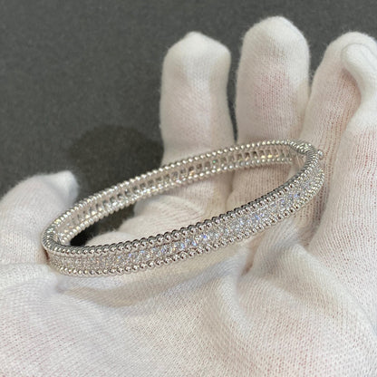 High version European and American ball side full diamond bracelet Mi Jin light luxury Joker fashion bead bracelet factory direct ins