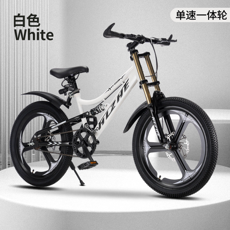 Children's Mountain Bike Cycling Road Bike Double Shock-Absorbing Cycling Bicycle Men's and Women's Same Bicycle Student Cycling Bicycle