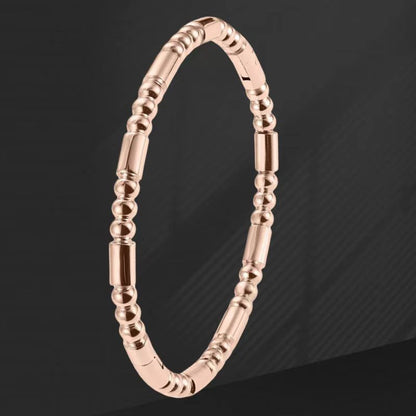 European and American Cross-Border Stainless Steel Bracelet, Titanium Steel Nail Bracelet for Women, Non-Fading, Simple, Versatile, Fashionable and Elegant Bracelet