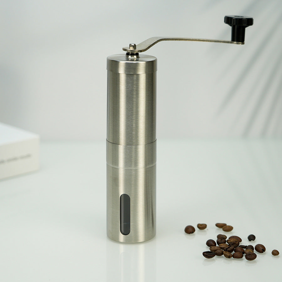 Source Factory Direct Supply Amazon Stainless Steel Hand-Cranked Coffee Grinder in Stock