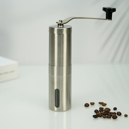 Source Factory Direct Supply Amazon Stainless Steel Hand-Cranked Coffee Grinder in Stock