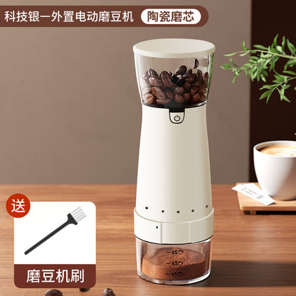 Jie'an Seal Grinder Coffee Bean Grinder Household Electric Small Integrated Portable Coffee Machine Automatic Bean Grinder