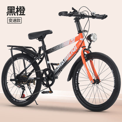 Children's Mountain Bike Primary and Secondary School Students Variable Speed Mountain Bike 8-14 Years Old Middle and Big Children Teenagers Outdoor Road Bike
