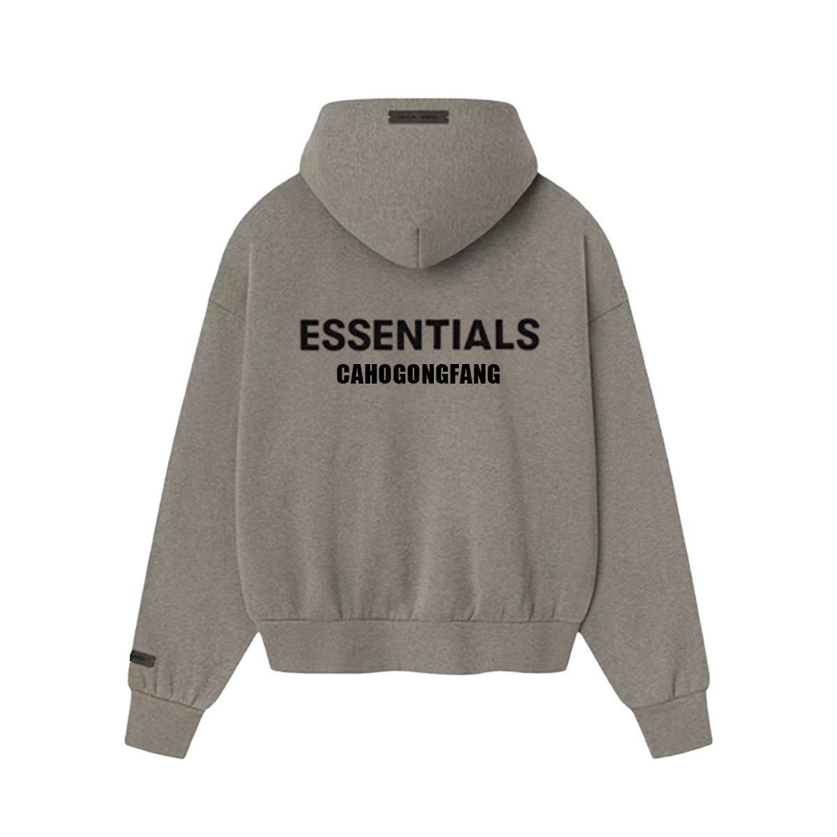 Essentials Hhh Multi-Thread American Trendy Brand Fleece-Lined Autumn and Winter Heavy Loose Hoodie Kidsren's Sweatshirt
