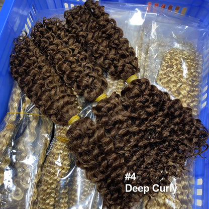 Factory Direct Sales Two-Pointed Sdd Wig Hair Bundle Bulk Hair Curly Humanhair Real Hair