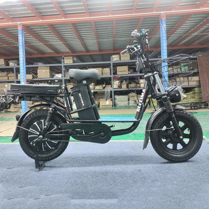 Processing Takeaway Electric Vehicle Street Food Delivery Bicycle Heavy-Duty Princess Yilan Long-Range Electric Motorcycle Battery Vehicle