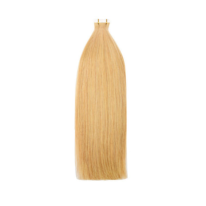 Spot Wholesale Pu Real Hair Film Hair Women's Seamless Hair Extensions Tape in Hair Extension Wigs