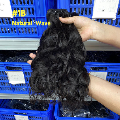 10A Human Hair Hair Curtain Double Drawn Humanhair Bundle Bone Straight Hair Spot Manufacturer Wholesale