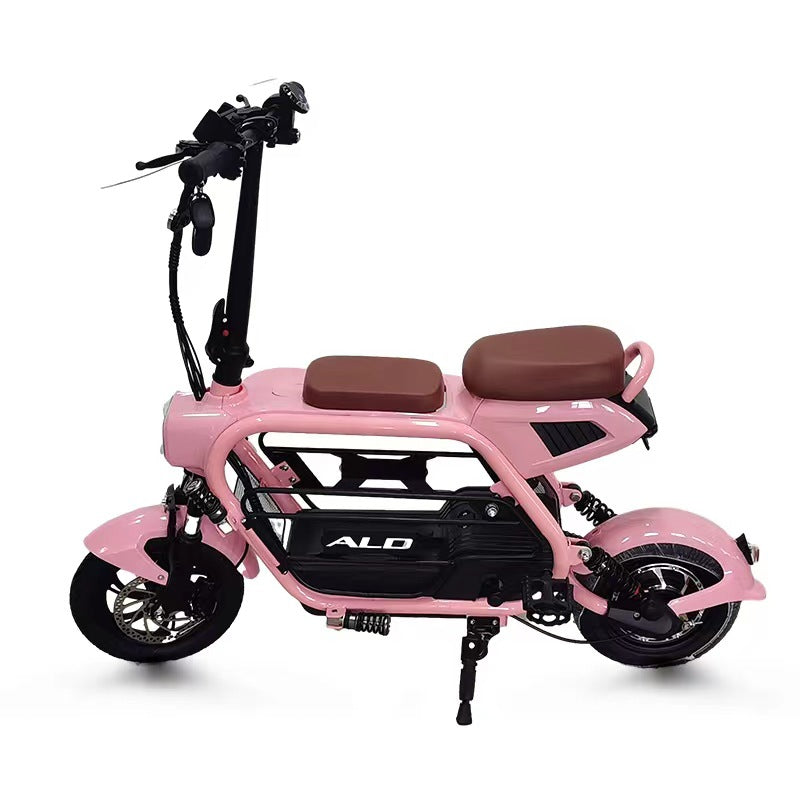 Vietnam Two-Wheeled Pet Lithium Battery Car Family Fashion Assist Foldableing Small Scooter 48V Electric Car