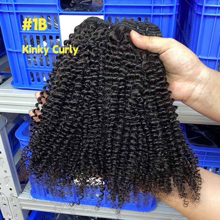 10A Human Hair Hair Curtain Double Drawn Humanhair Bundle Bone Straight Hair Spot Manufacturer Wholesale