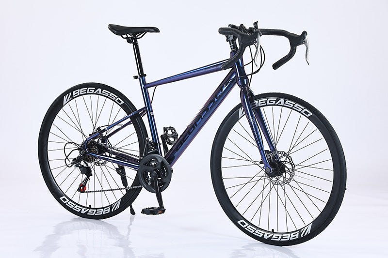 Factory wholesale road bike men's and women's adult variable speed Super Light Racing city bike bike
