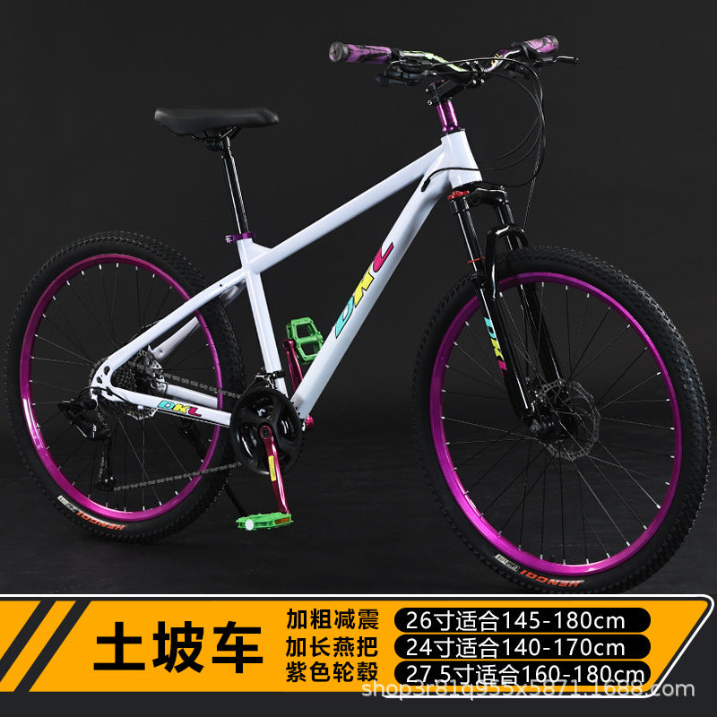 New Dirt Bike Mountain Bike Men's Variable Speed Off-Road Bike Youth Adult Women's Road Racing