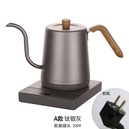 Carefully Selected Electric Kettle for Home Use, Suitable for Making Tea, with a Long Spout, Temperature Control, Hand-Pour Kettle, Integrated Insulation, Constant Temperature Electric Kettle