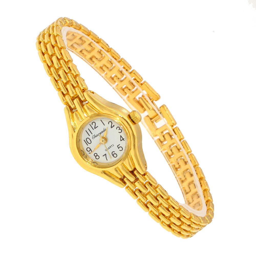 chaoyada2024 Hot Full Love Pendant Bracelet Watch Golden All-match Creative Bracelet Light Luxury Exquisite Watch
