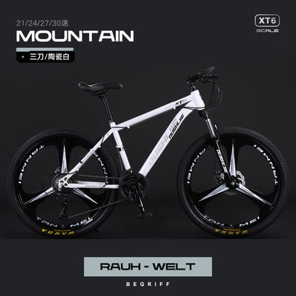 Mountain Bike Men and Women Adult Commuter Teenagers Variable Speed Student Shock Absorption off-Road Racing Bike Cross-Border