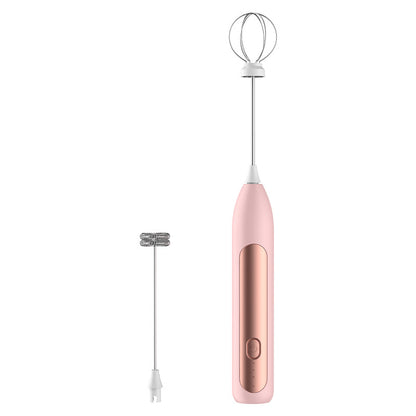 Cross-Border Electric Eggbeater Hand-Held Kitchen Baking Cream Frother Household Mini Milk Coffee Blender