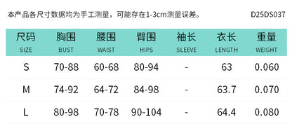 D25DS037 European and American Cross-border Women's Clothing Spring and Summer Polar Dot Mesh Sling Bow V-Neck Curl Hip Wrap dress
