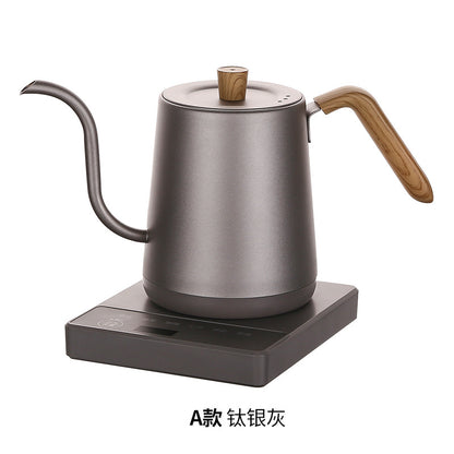Carefully Selected Electric Kettle for Home Use, Suitable for Making Tea, with a Long Spout, Temperature Control, Hand-Pour Kettle, Integrated Insulation, Constant Temperature Electric Kettle