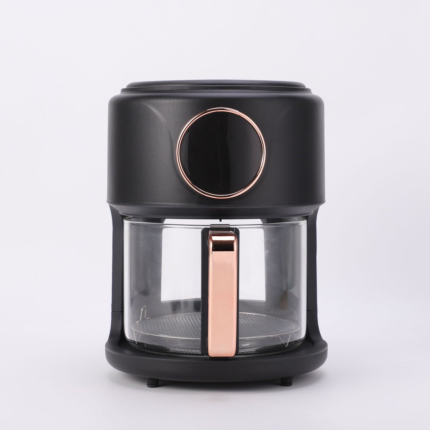 Cross-Border Platform Specializes in Amazon's Best-Selling Household Color Screen Visual 6L Multi-Functional Glass Air Fryer 22