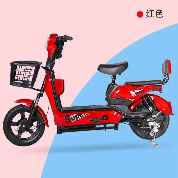 Manufacturer's In-Stock Foreign Trade Electric Vehicles, Cross-Border Transportation, Adult Small Electric Bicycles, Brazilian Two-Person Battery Bikes