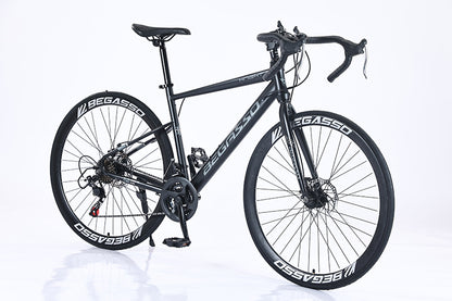 Factory wholesale road bike men's and women's adult variable speed Super Light Racing city bike bike