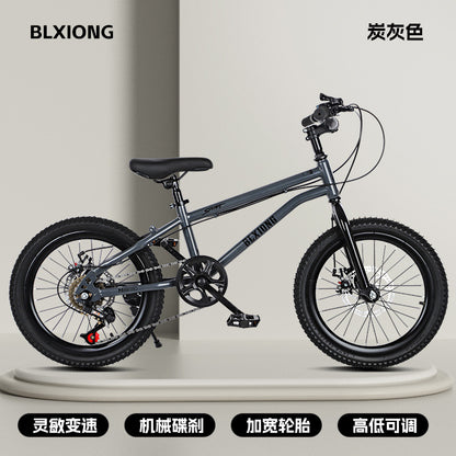 Mountain bike children's bicycle student car 18-20-22 inch road bike variable speed big boy mountain bike