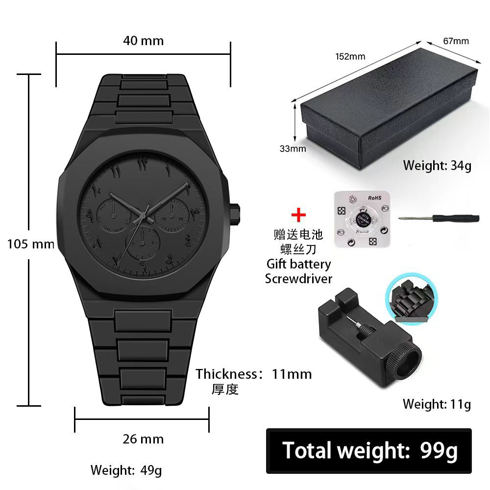 2026 Watches for Men, High-End Waterproof Women's Watches, Popular in Southeast Asia and the Middle East, Plastic Men's Quartz Watches Wholesale