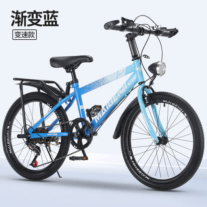 Children's Mountain Bike Primary and Secondary School Students Variable Speed Mountain Bike 8-14 Years Old Middle and Big Children Teenagers Outdoor Road Bike