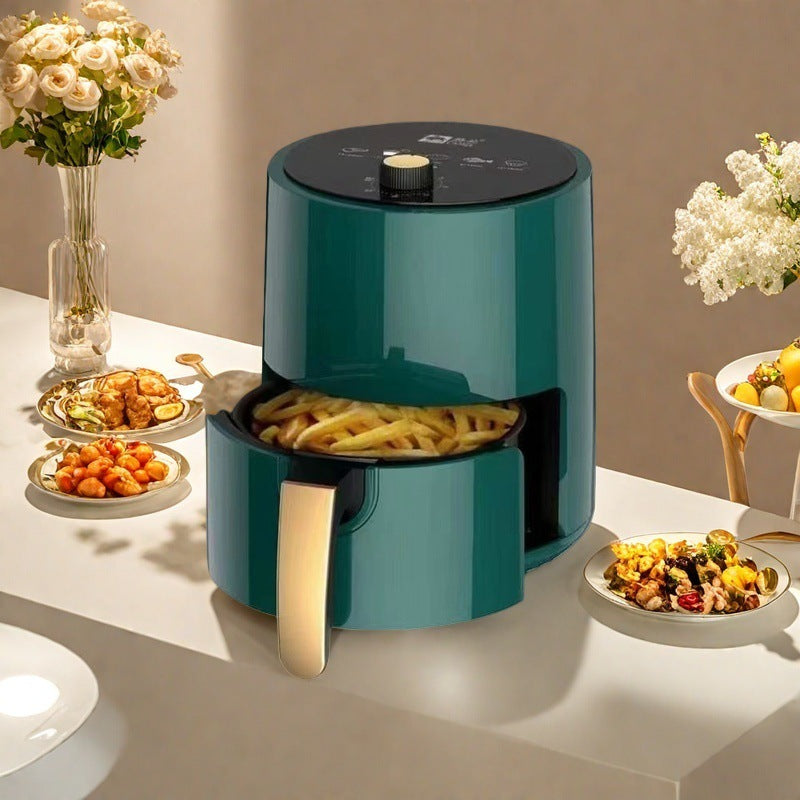 Air Fryer Smart Visual Oil-Free Electric Fryer for Home Use, No Need to Turn the Food, Multifunctional, Large Capacity, 2025 New Model in Stock