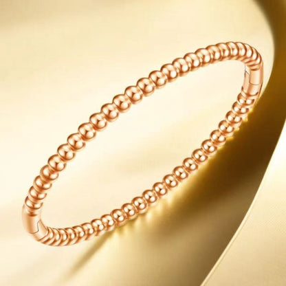 European and American Cross-Border Stainless Steel Bracelet, Titanium Steel Nail Bracelet for Women, Non-Fading, Simple, Versatile, Fashionable and Elegant Bracelet