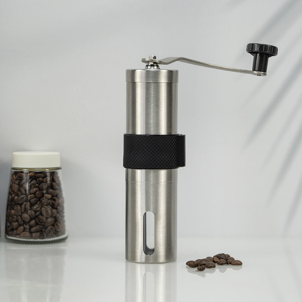 Source Factory Direct Supply Amazon Stainless Steel Hand-Cranked Coffee Grinder in Stock
