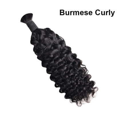 European and American Cross-Border Dreadlock Hair Extensions Straight Human Hair Bulk Hair Human Hair Full Real Hair Wig