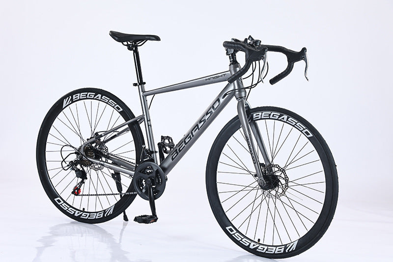Factory wholesale road bike men's and women's adult variable speed Super Light Racing city bike bike