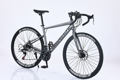 Factory wholesale road bike men's and women's adult variable speed Super Light Racing city bike bike