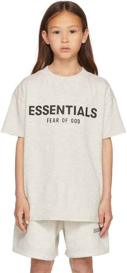 High-end original goods Essentials children's clothing T-shirt short sleeve fashion brand Fog high street boys and girls parent-child clothing