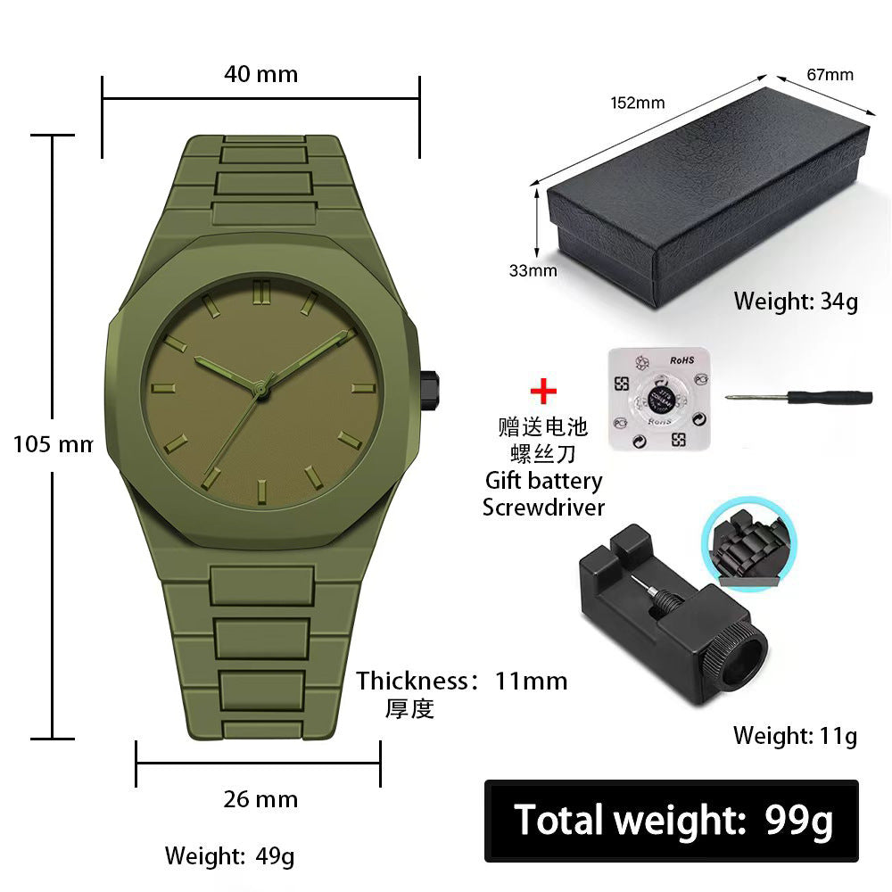 2026 Watches for Men, High-End Waterproof Women's Watches, Popular in Southeast Asia and the Middle East, Plastic Men's Quartz Watches Wholesale
