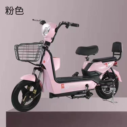 Manufacturer's In-Stock Foreign Trade Electric Vehicles, Cross-Border Transportation, Adult Small Electric Bicycles, Brazilian Two-Person Battery Bikes
