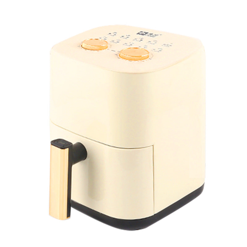 Camel Air Fryer 6L Household Large Capacity Electric Oven creamy-white Fries Baking Machine Gift Visual Fryer Wholesale
