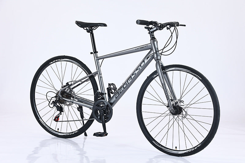 Factory wholesale road bike men's and women's adult variable speed Super Light Racing city bike bike