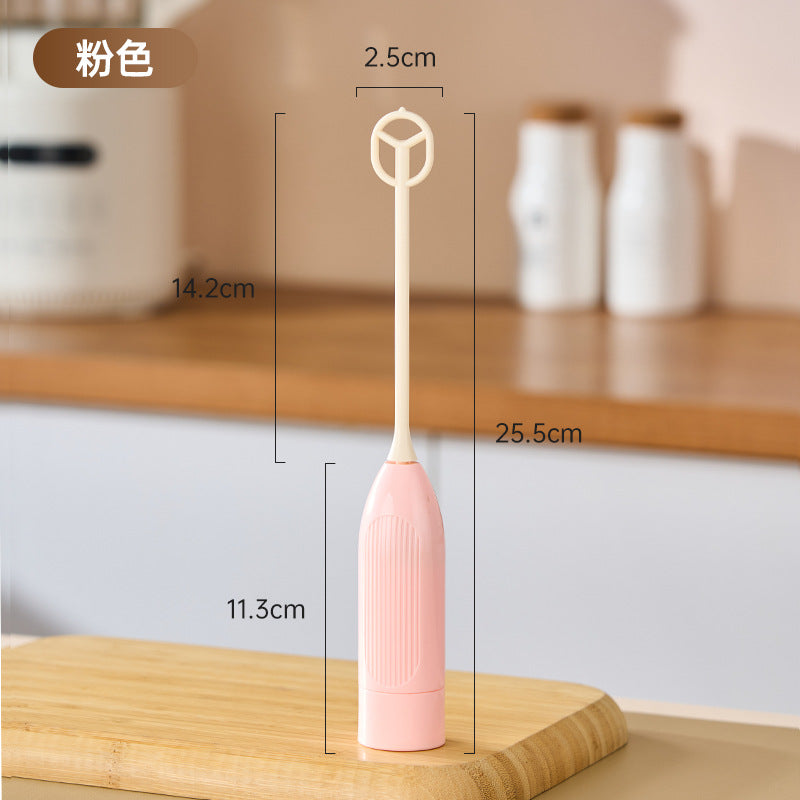 Cross-Border Electric Eggbeater Hand-Held Kitchen Baking Cream Frother Household Mini Milk Coffee Blender