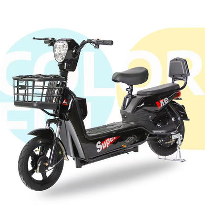 Manufacturer's In-Stock Foreign Trade Electric Vehicles, Cross-Border Transportation, Adult Small Electric Bicycles, Brazilian Two-Person Battery Bikes