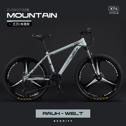 Mountain Bike Men and Women Adult Commuter Teenagers Variable Speed Student Shock Absorption off-Road Racing Bike Cross-Border