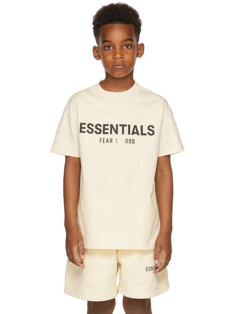 High-end original goods Essentials children's clothing T-shirt short sleeve fashion brand Fog high street boys and girls parent-child clothing