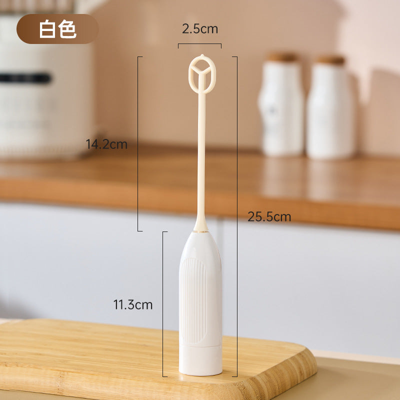 Cross-Border Electric Eggbeater Hand-Held Kitchen Baking Cream Frother Household Mini Milk Coffee Blender